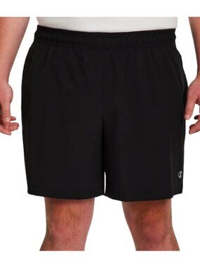 Champion Men's Active Woven Short Regular Fit Black Size 2XL
